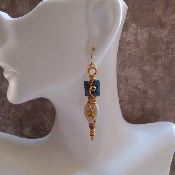 3 Pairs of Handmade Earrings! Winter Birthdays ~ Gift Exchange ~ Office Party - Picture 6 of 11